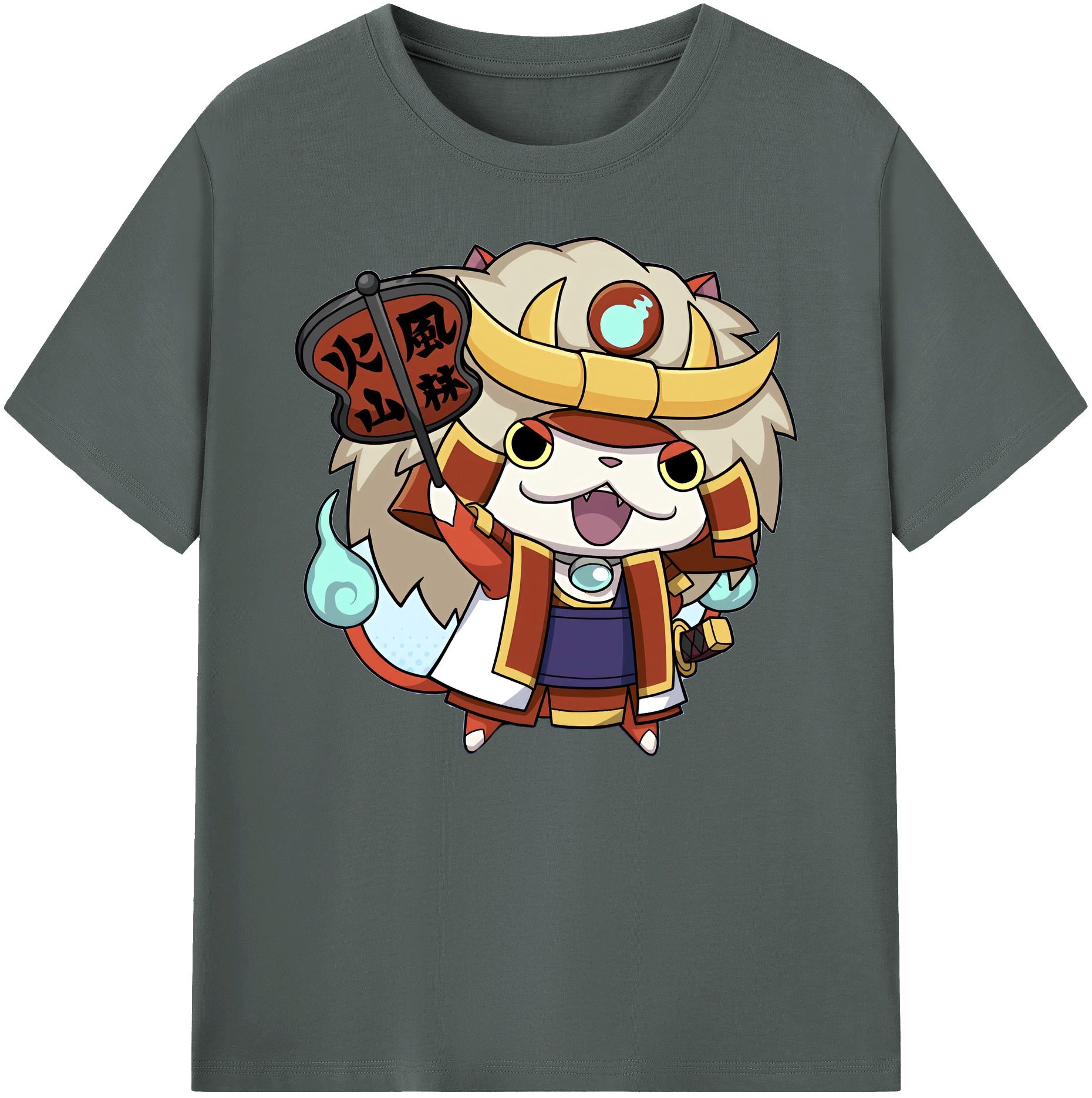 （画像用） 妖怪ウォッチ Yo-kai Watch 綿100％ メンズ半袖Tシャツ｜肌触りやわらか＆通気性